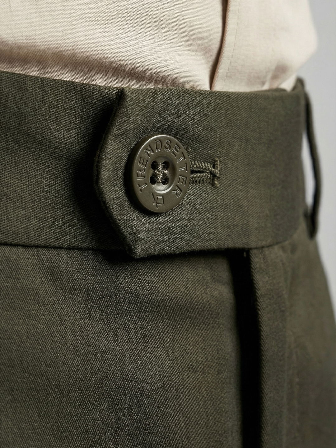 MT Olive Smart Fit Stretchable Trouser