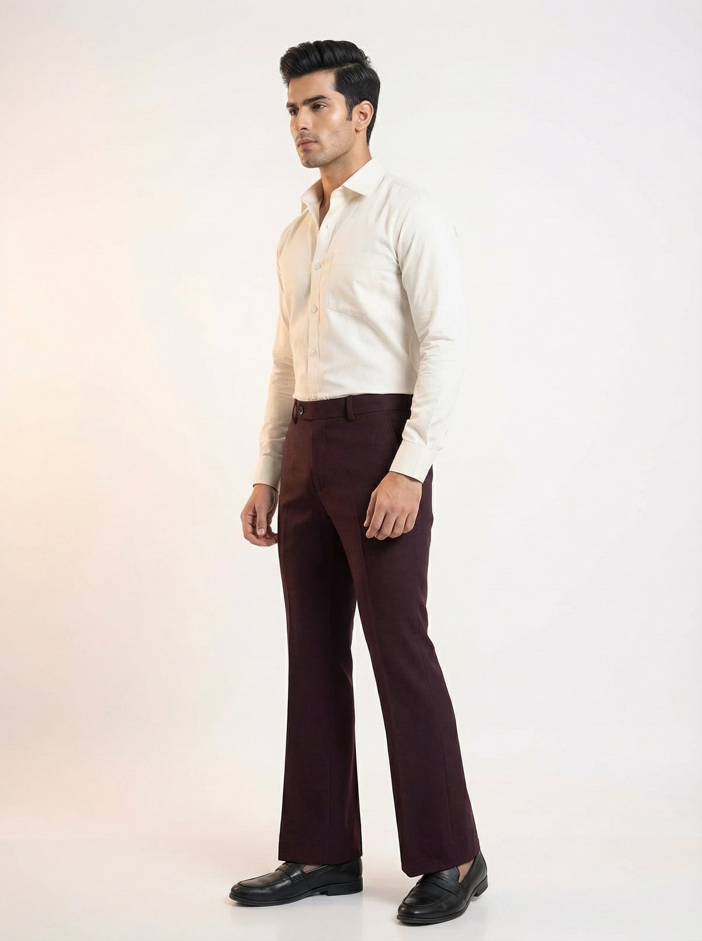 Kyoto Elegance Bell Bottom Trouser
