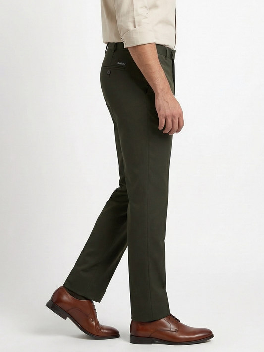 MT Olive Smart Fit Stretchable Trouser