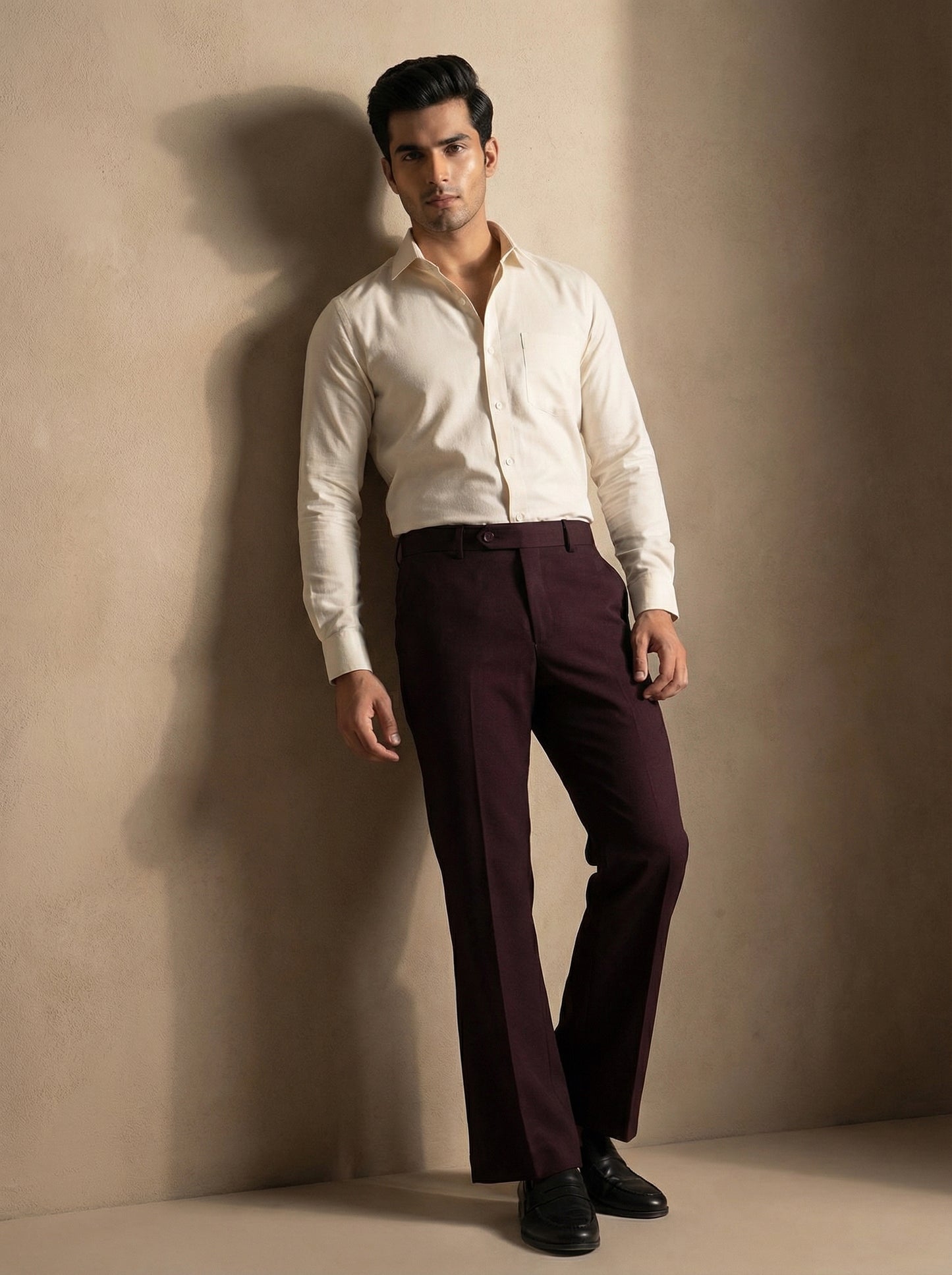 Kyoto Elegance Bell Bottom Trouser