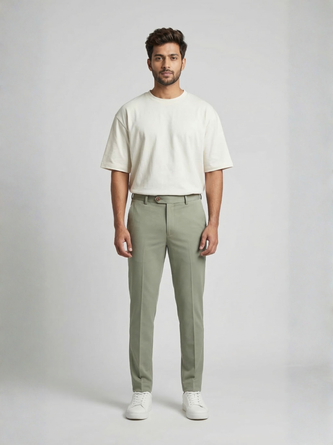 Light Pista Smart Fit Stretchable Trouser