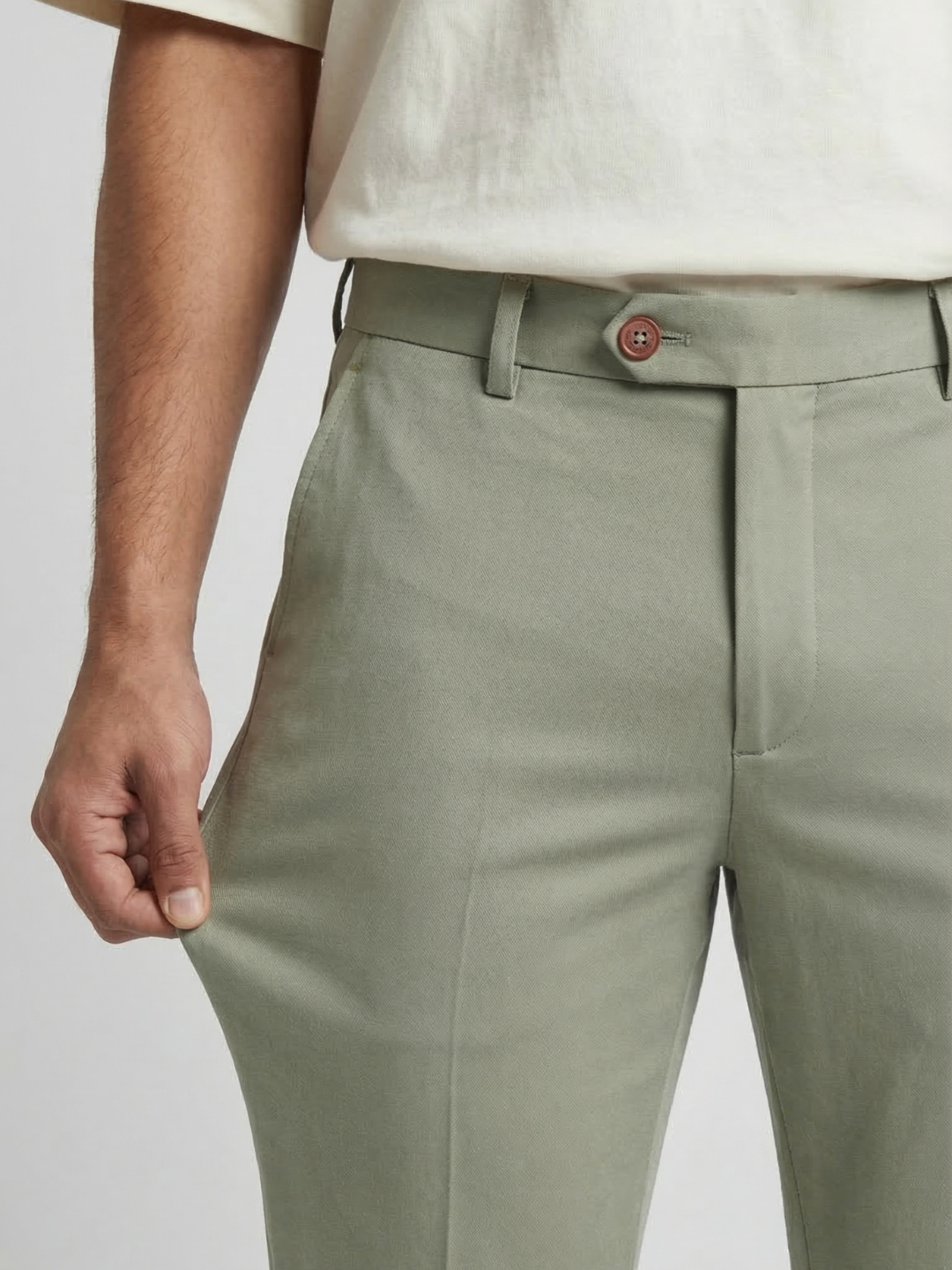 Light Pista Smart Fit Stretchable Trouser