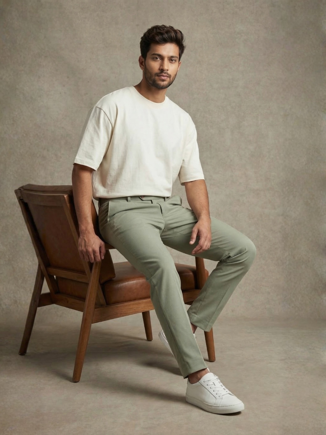 Light Pista Smart Fit Stretchable Trouser