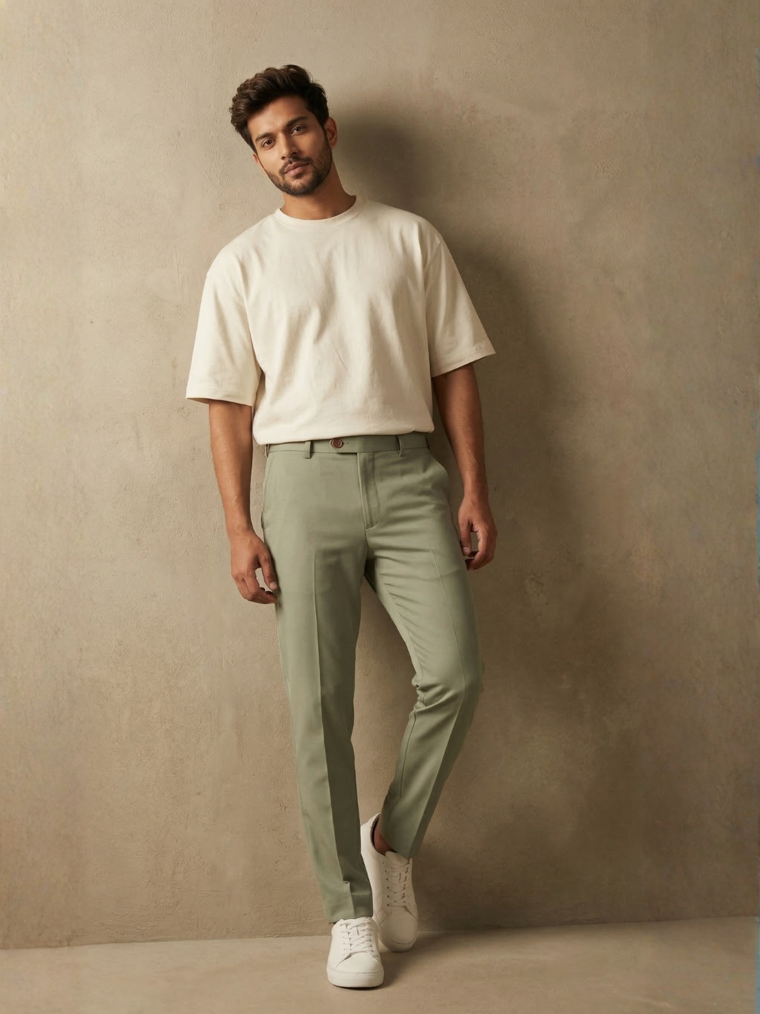 Light Pista Smart Fit Stretchable Trouser