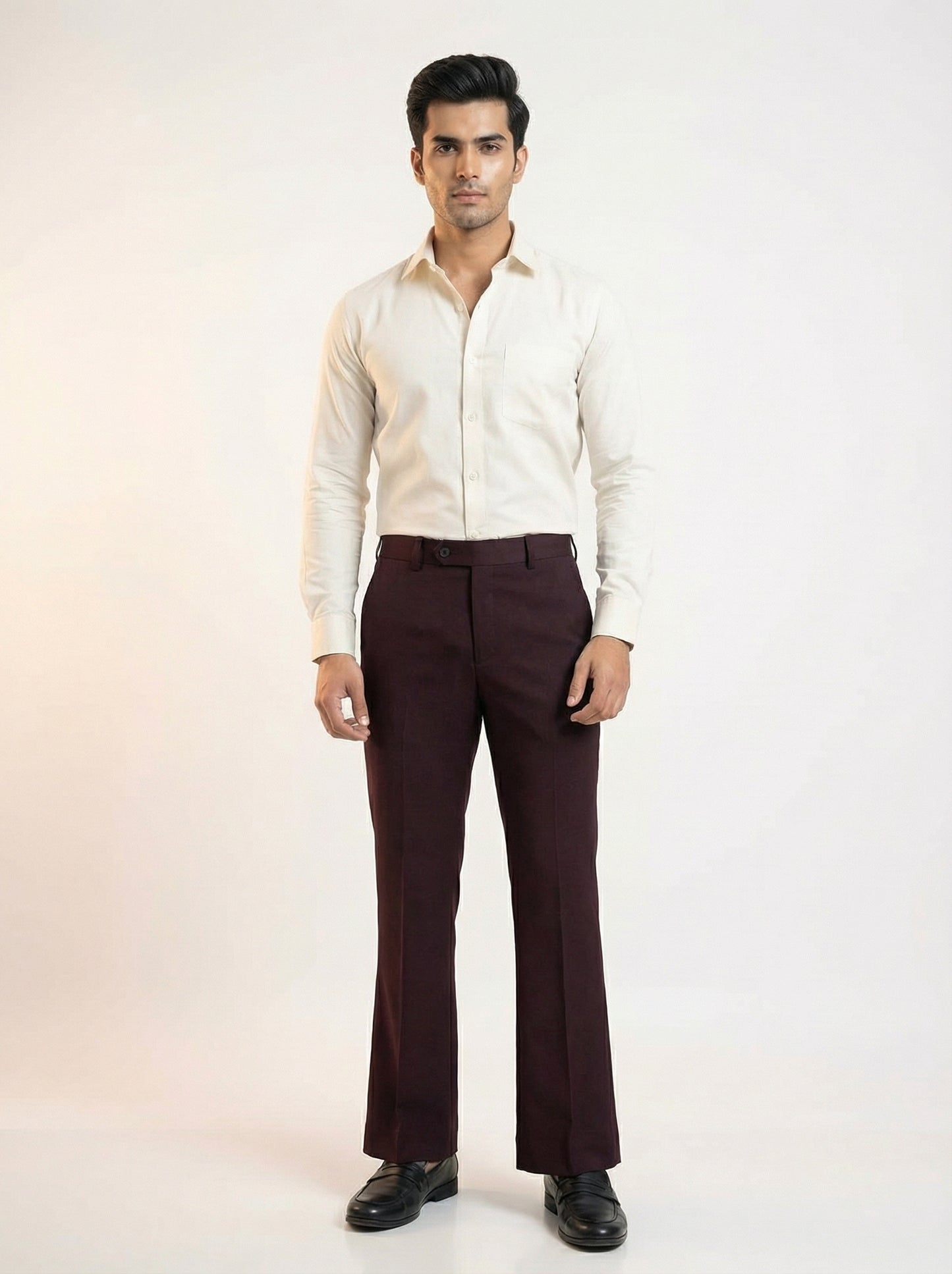 Kyoto Elegance Bell Bottom Trouser